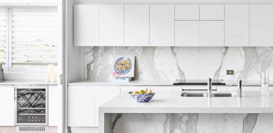 Minimalist White Kitchen